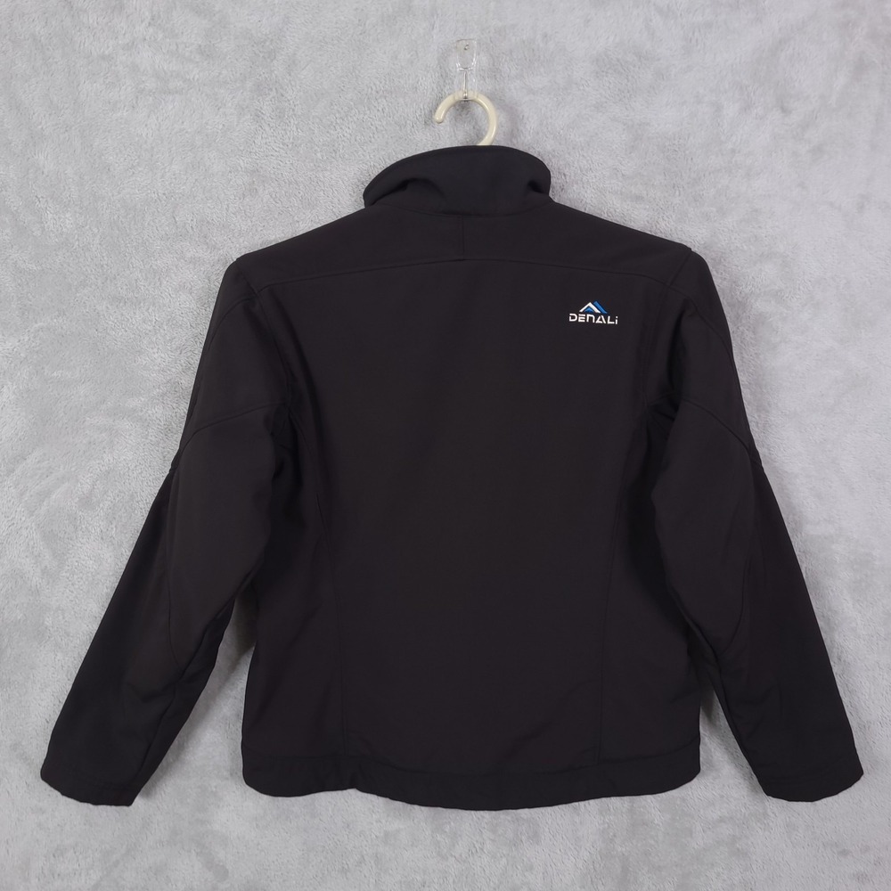 Denali Performance Fleece Lined Ski Jacket Women Black Small Full Zip Pockets - Picture 2 of 14